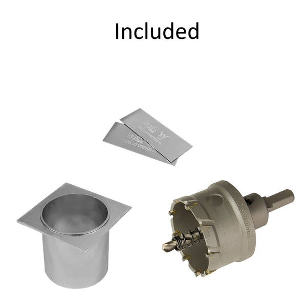 Lauxes Grates 12 Inch Custom Linear Shower Drain – Anodized Aluminum Tile Insert Drain (1 ft)