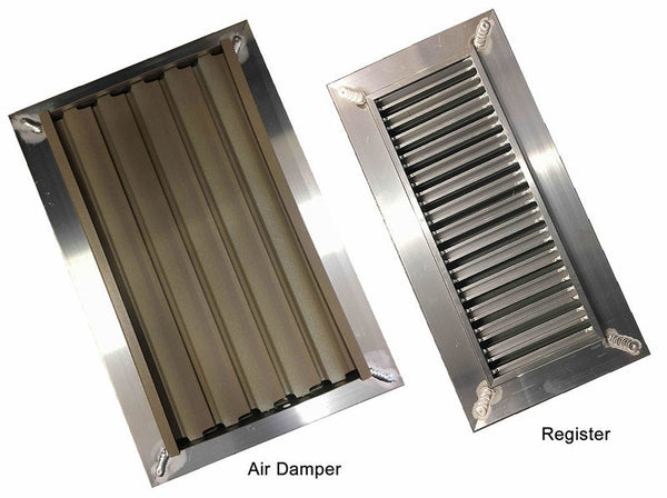 Chameleon Tile Vent Registers 3 x 10 Inch
