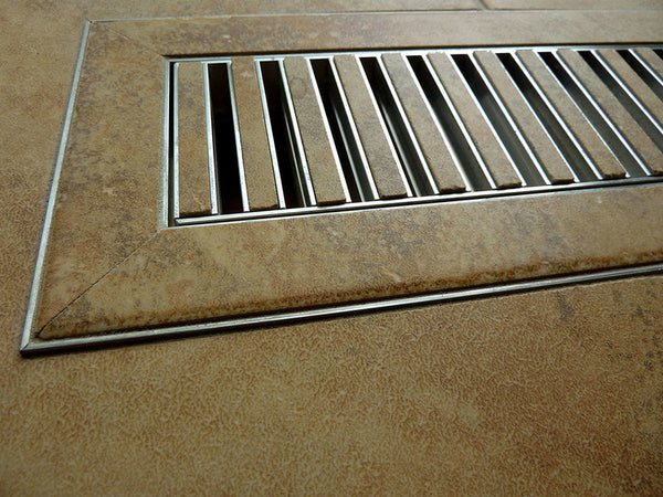 Chameleon Tile Vent Registers 4 x 8 Inch