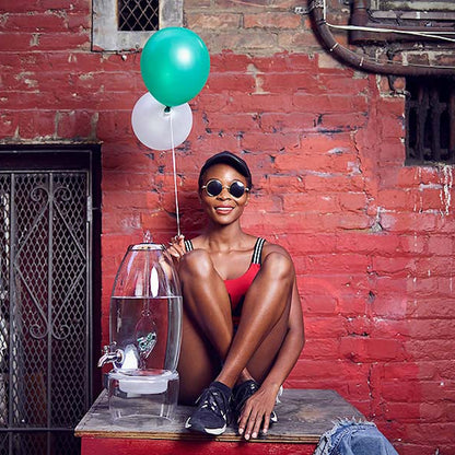 VitaJuwel Grande 2 Gallon Gem Water Glass Water Dispenser