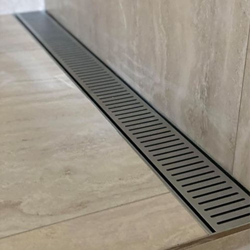 Lauxes Grates Custom Cut 60 Inch Linear Shower Drain Next Generation Design