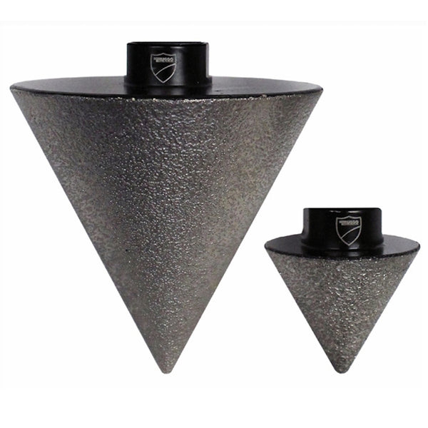 Diamond Milling Bits for Tile and Stone, Set of Straight and Cone Milling Bits