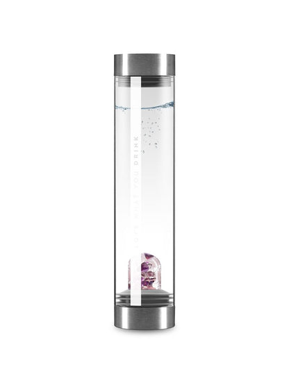 Sana Crystal Water Carafe, Glass Bottles for Crystal-Infused Water