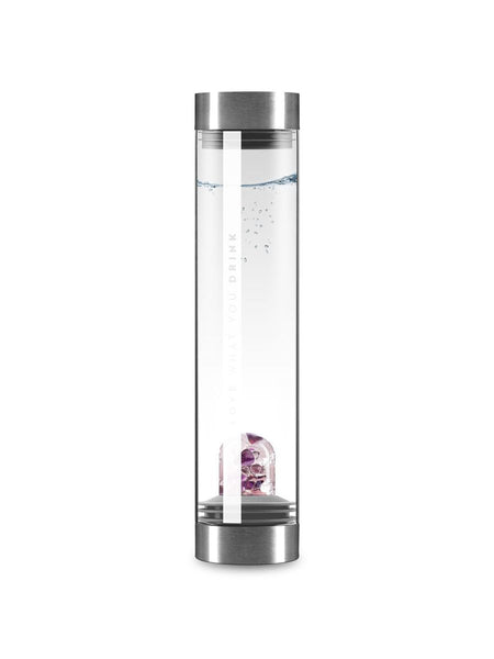 Sana Crystal Water Carafe, Glass Bottles for Crystal-Infused Water