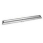 SereneDrains Tile Insert Linear Shower Drain, Brushed Stainless Steel, Tile In Linear Drain
