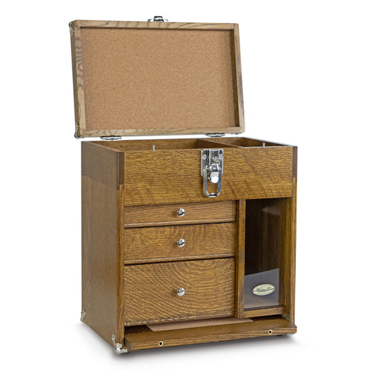 Gerstner 1403 Aficionado Golden Oak Travel Bar