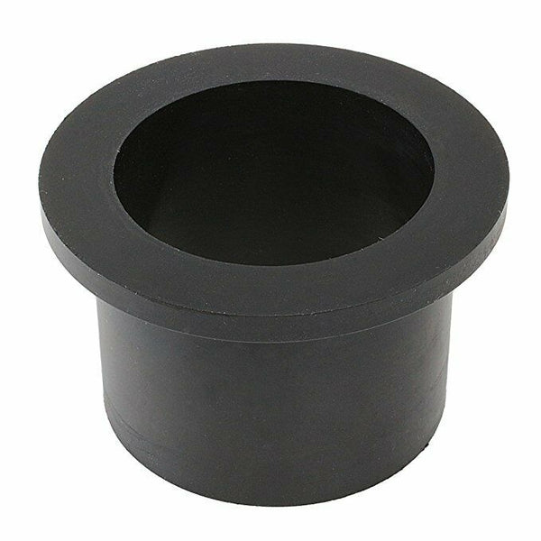 SereneDrains Matte Black Linear Shower Drain with 2 Inch ABS Drain Base Flange