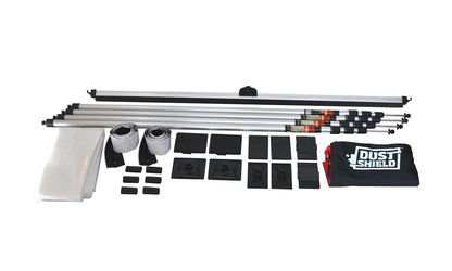 Dust Shield Temporary Wall System Kit for Tiling and Construction