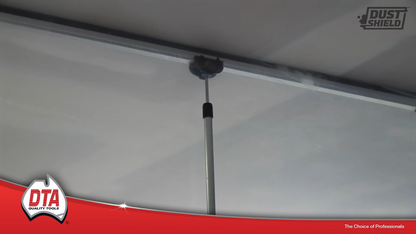 Dust Shield Temporary Wall System Kit for Tiling and Construction