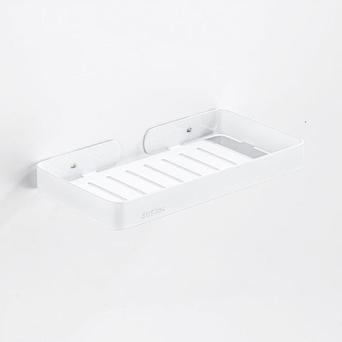 Wall Mounted White Soap Dish, Stainless Steel Luxury Soap Dishes