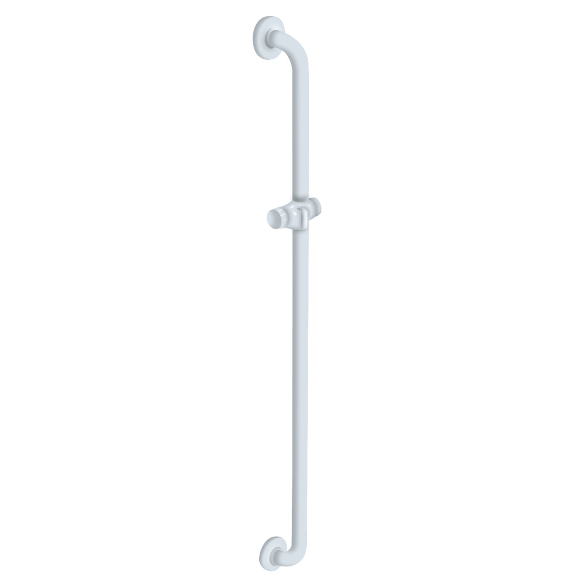 Shower Head Holder with 30 Inch Vertical Wall Mount Grab Bar
