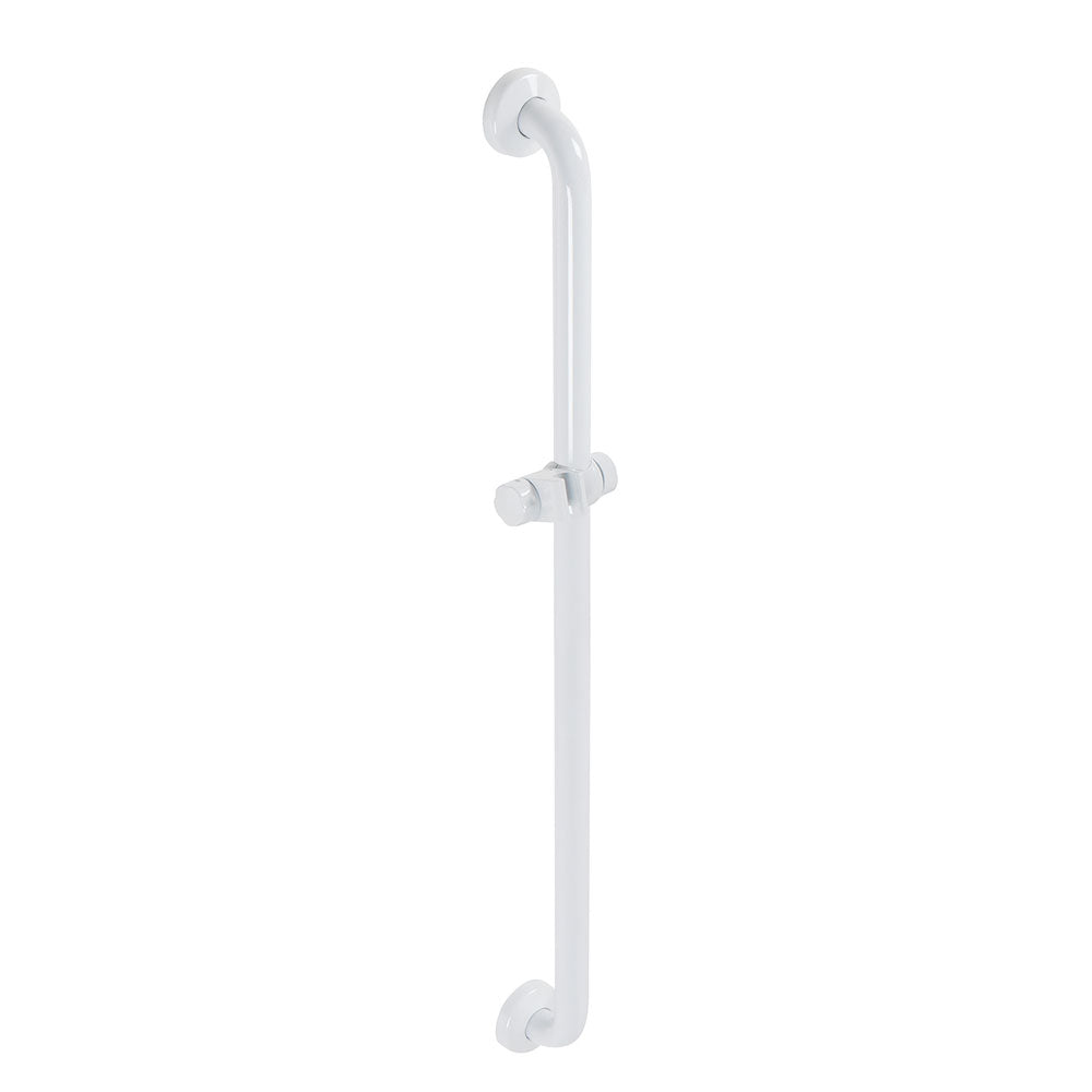 Shower Head Holder with 30 Inch Vertical Wall Mount Grab Bar