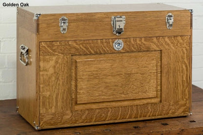 Gerstner 2610 Wooden Chest for Hobby Supplies, Jewelry Box, Valuables Storage