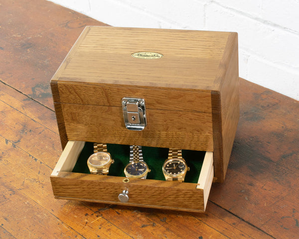 Gerstner J1001 Wooden Watch Box & Jewelry Box