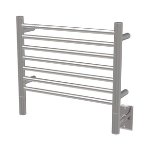 Polished Towel Warmer, Amba Jeeves H Straight, Hardwired, 7 Bars, W 21" H 18"