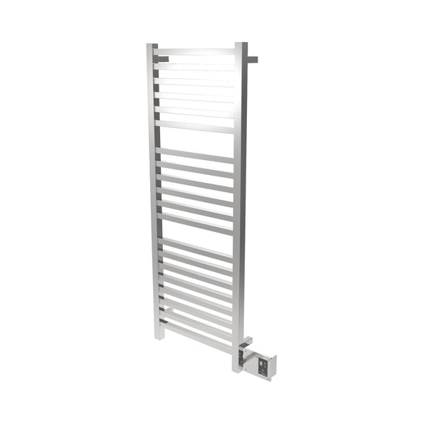 Polished Towel Warmer, Amba Quadro Model Q2054, 20 Bars Towel Warmer