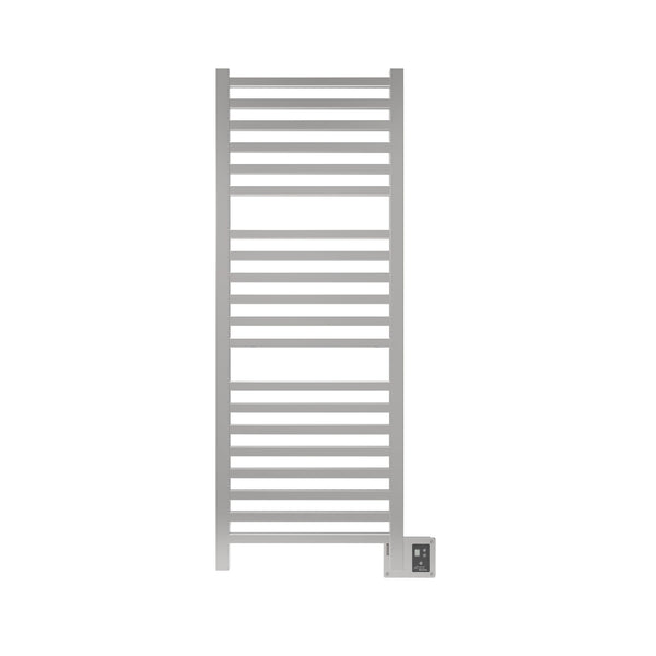 Polished Towel Warmer, Amba Quadro Model Q2054, 20 Bars Towel Warmer