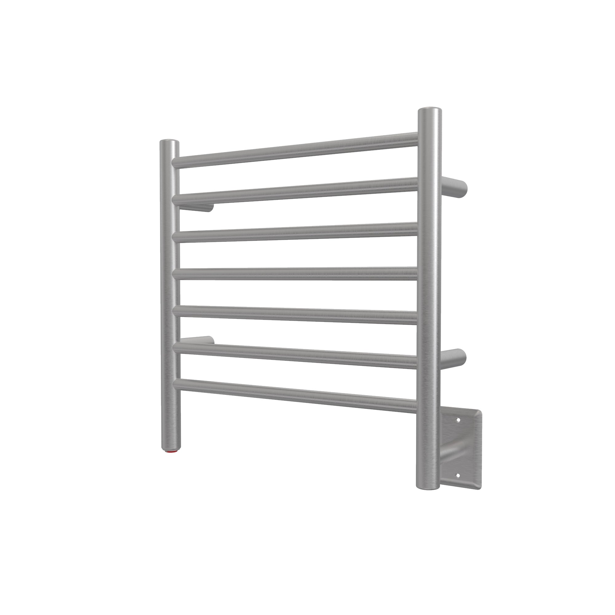 Brushed Towel Warmer, Amba Radiant Small 7 Bars Towel Warmer