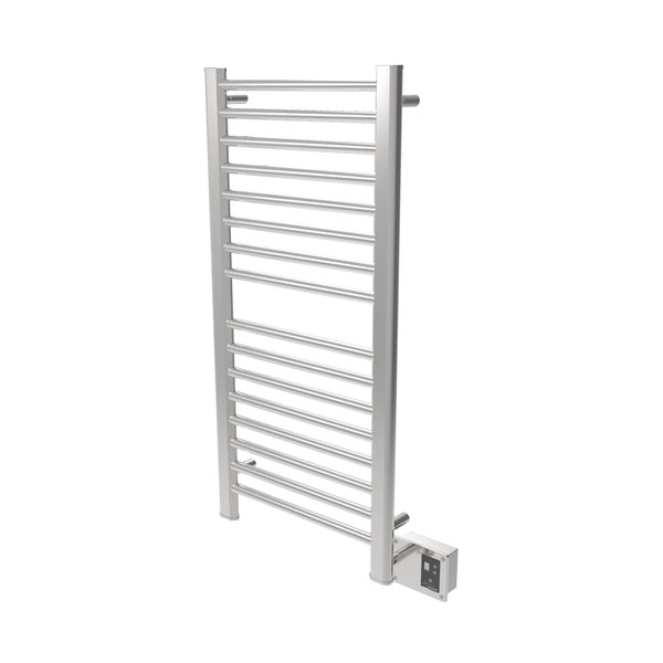 Polished Towel Warmer, Amba Sirio Model S2142, 16 Bars Towel Warmer