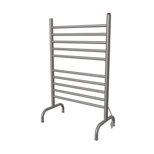 Brushed Towel Warmer, Amba Solo 24 Inch Freestanding Towel Warmer