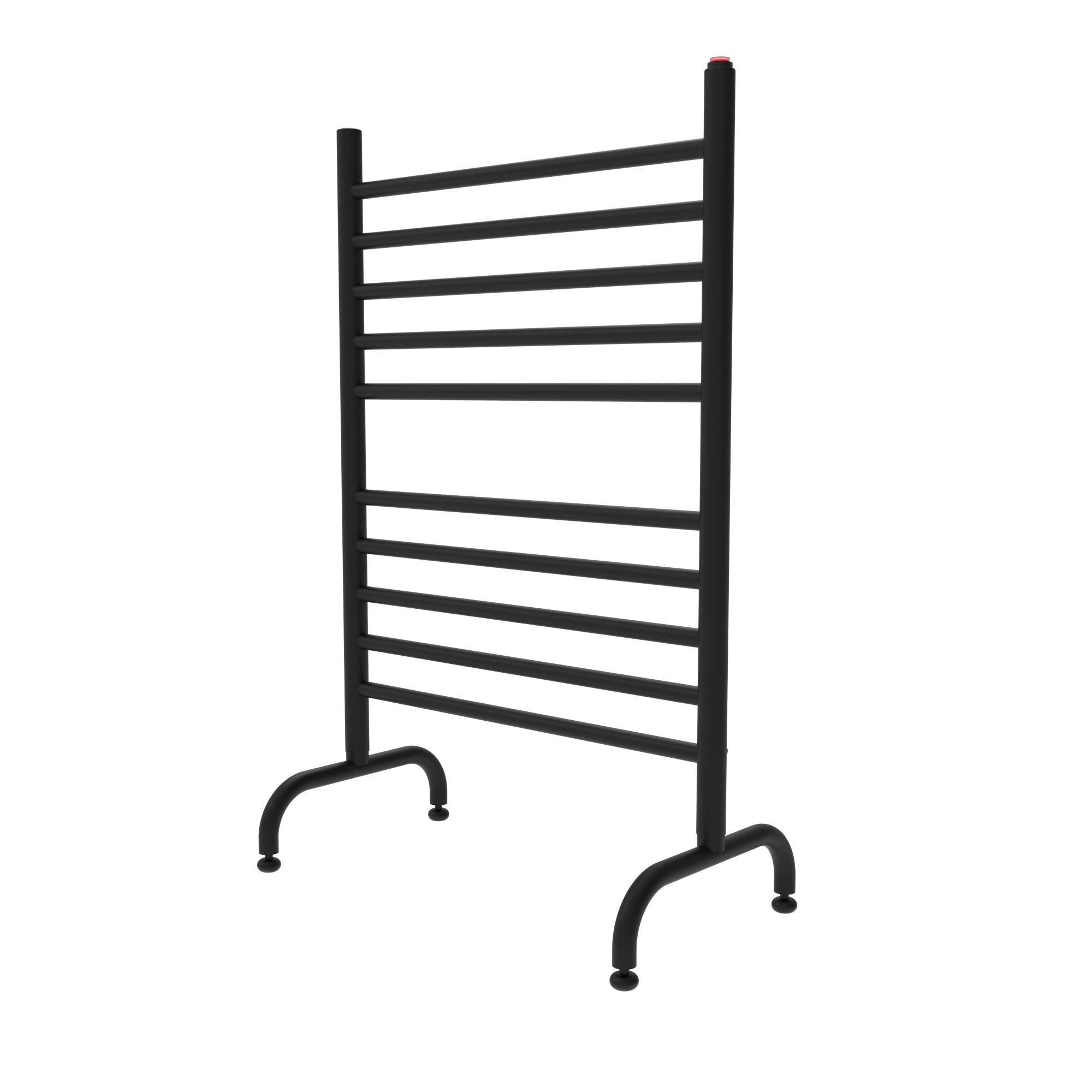 Matte Black Towel Warmer, Amba Solo 24 Inch Freestanding Towel Warmer