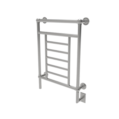 Polished Towel Warmer, Amba Traditional Model T-2536PN, 8 Bars Towel Warmer