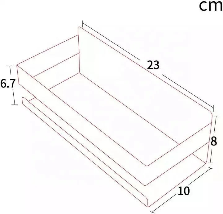 Wall-Mounted Stainless Steel Bathroom Storage Shelf with Two Hooks