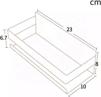 Wall-Mounted Stainless Steel Bathroom Storage Shelf with Two Hooks